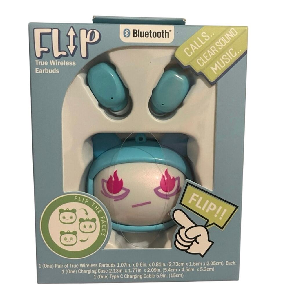 ♡ Flip Wireless Buds Bluetooth New